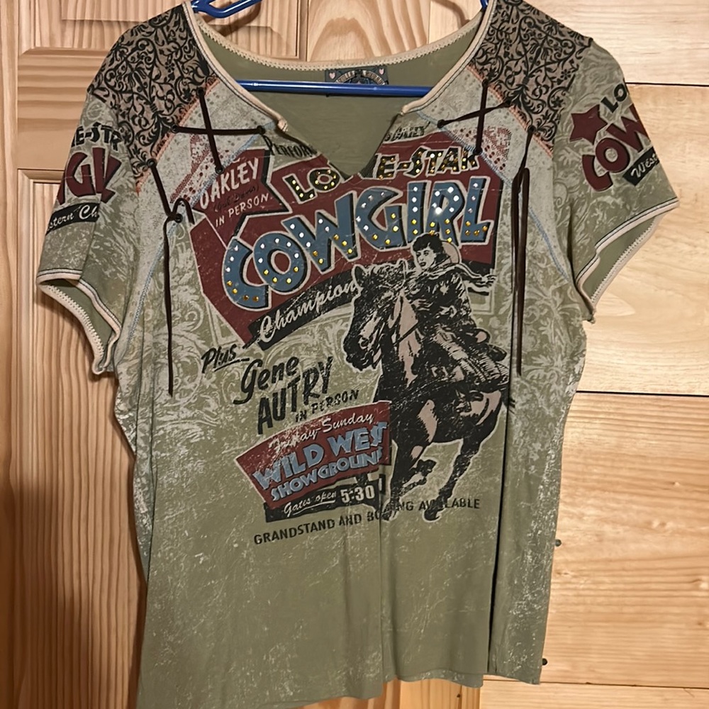 Vanilla Sugar cowgirl shirt